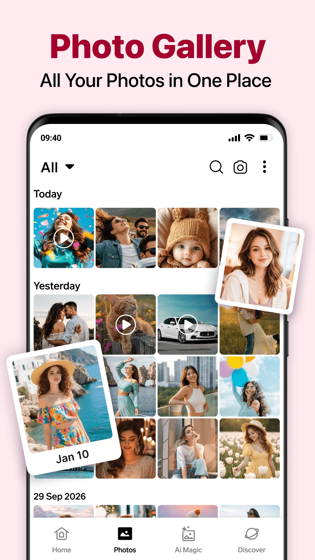 Gallery - Photo Vault & Album screenshot